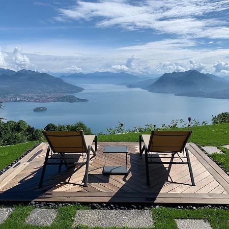 Private Luxury Spa & Silence Retreat With Spectacular View Over The Lake Maggiore 斯特雷萨 外观 照片