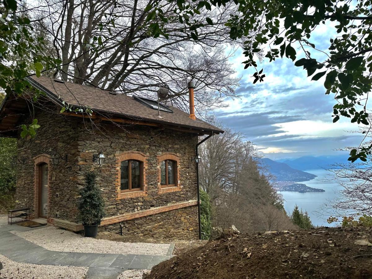 Private Luxury Spa & Silence Retreat With Spectacular View Over The Lake Maggiore 斯特雷萨 外观 照片