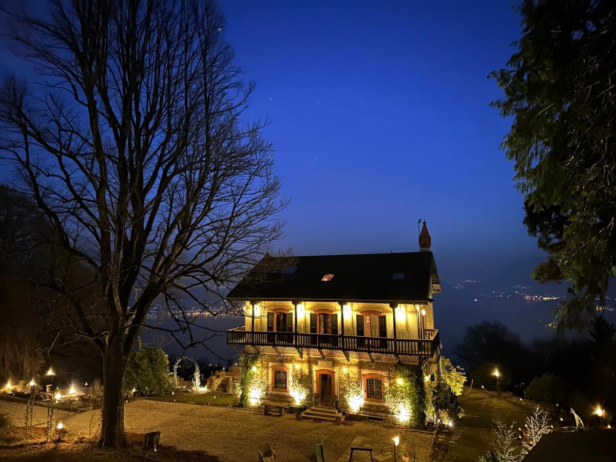 Private Luxury Spa & Silence Retreat With Spectacular View Over The Lake Maggiore 斯特雷萨 外观 照片