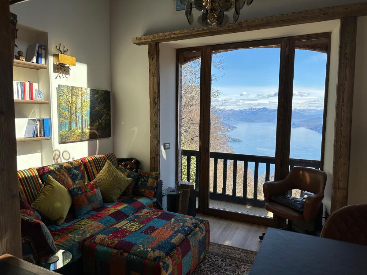 Private Luxury Spa & Silence Retreat With Spectacular View Over The Lake Maggiore 斯特雷萨 外观 照片