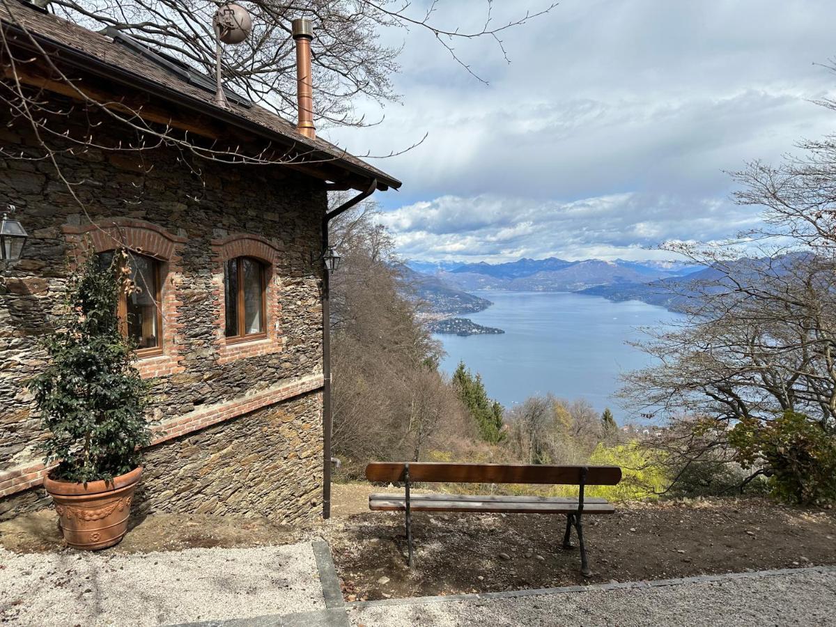Private Luxury Spa & Silence Retreat With Spectacular View Over The Lake Maggiore 斯特雷萨 外观 照片